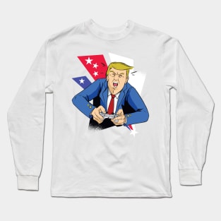 President Trump Gamer Long Sleeve T-Shirt